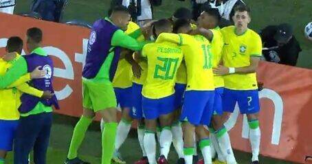 Melhores momentos Brasil 2 X 0 Uruguai pela final do Sul-Americano Sub-20