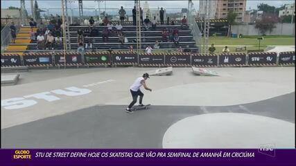 STU: saem hoje os semi-finalistas da modalidade Street, em Criciúma