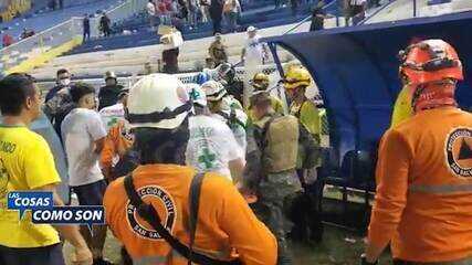 12 pessoas morrem e centenas ficam feridas em confusão em estádio de El Salvador