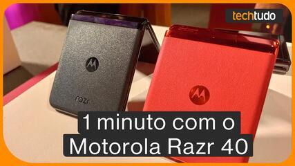 Motorola Razr 40: fomos ao evento de lançamento do aparelho; confira