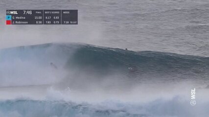 Jack Robinson faz 7.83 e vira a final em Teahupoo