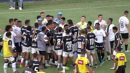 Jogadores do Remo e Grêmio Sub-20 se envolvem em confusão pós-jogo
