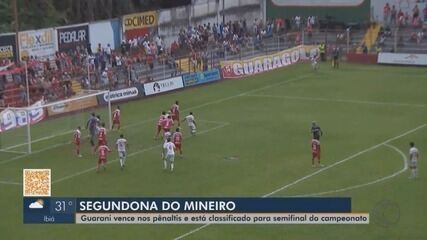 Guarani-MG 1 (4) x 1 (3) Coimbra; veja a decisão por pênaltis