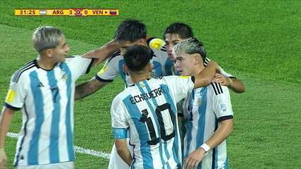 Argentina 5 x 0 Venezuela | Gols | Mundial Sub-17