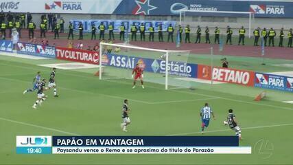 Paysandu vence o Remo e se aproxima do título do Parazão