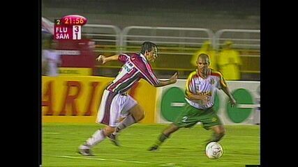 Em 2002, Fernando Diniz marcou um golaço na partida contra o Sampaio Corrêa