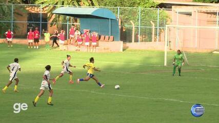 Os gols de Tiradentes-PI 2 x 1 IAPE pela Série A3 do Brasileiro Feminino