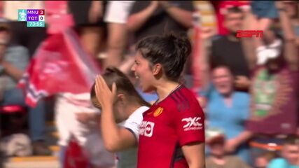 Manchester United 4 x 0 Tottenham - Gols - Final - Copa da Inglaterra Feminina