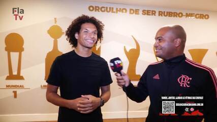 Papo com David Luiz e visita de William Arão: a quarta do Flamengo