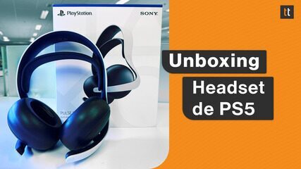 Headset para PS5: conheça o PULSE Elite da Sony | Unboxing