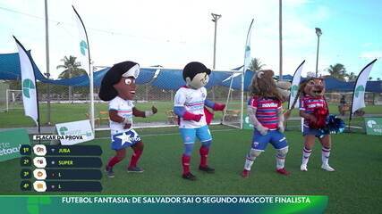 Futebol Fantasia: mascotes disputam eliminatória em Salvador