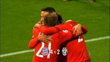 Em jogo emocionante, Bayern elimina a Juventus na Liga dos Campeões