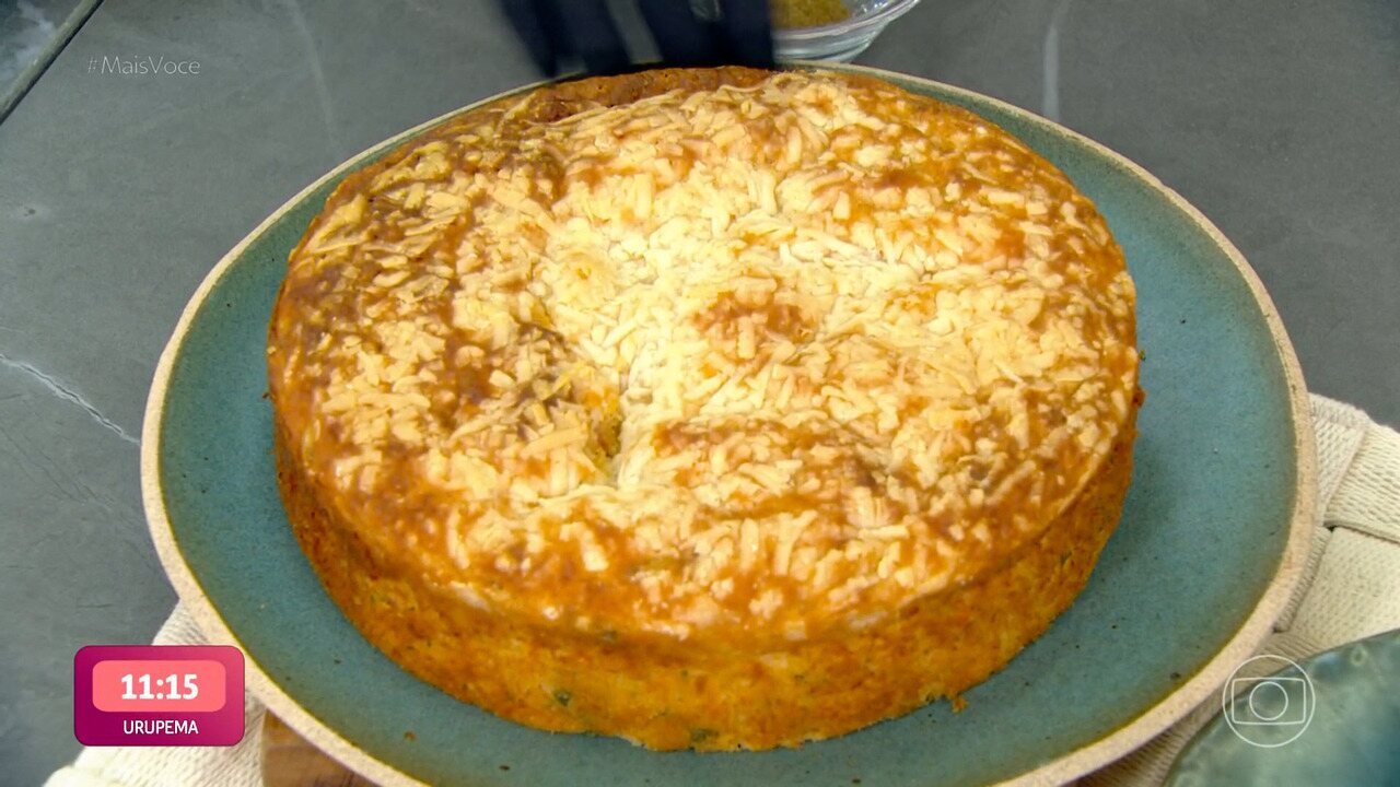 Torta de frango sem massa