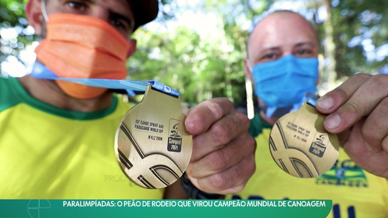 Paralimpíadas: o peão de rodeio que virou campeão mundial de canoagem