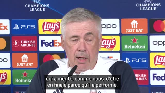 Real Madrid - Ancelotti avant la finale : "Nous devrons souffrir et nous battre"