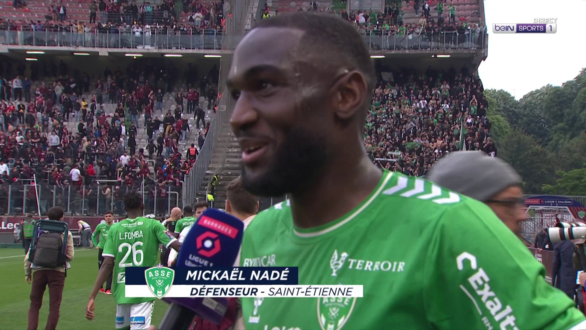 Nadé : "Je n'ai pas les mots"