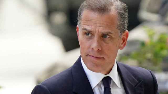 Hunter Biden, hijo de Joe Biden, a su entrada al juicio.