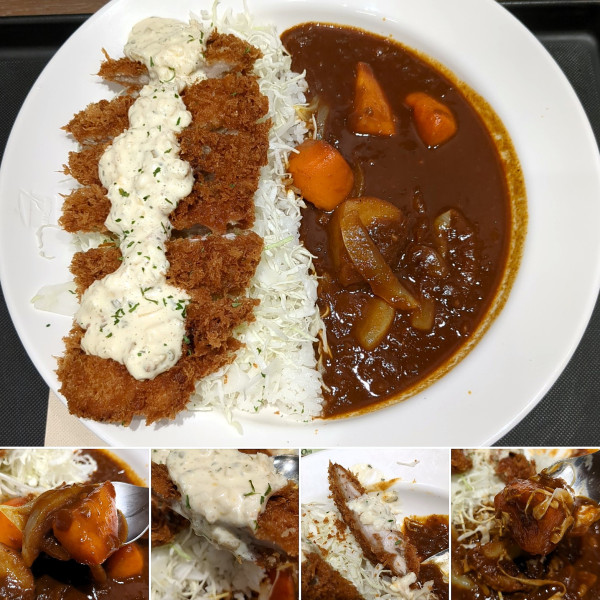 「タルタルチキンかつカレー(4辛)　940円」@マイカリー食堂 上野店の写真