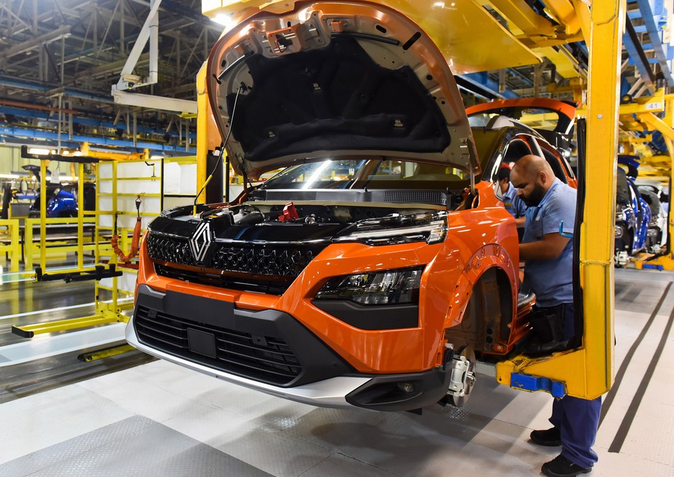 Fábrica da Renault no Paraná ficou 29 dias parada — Foto: Divulgação