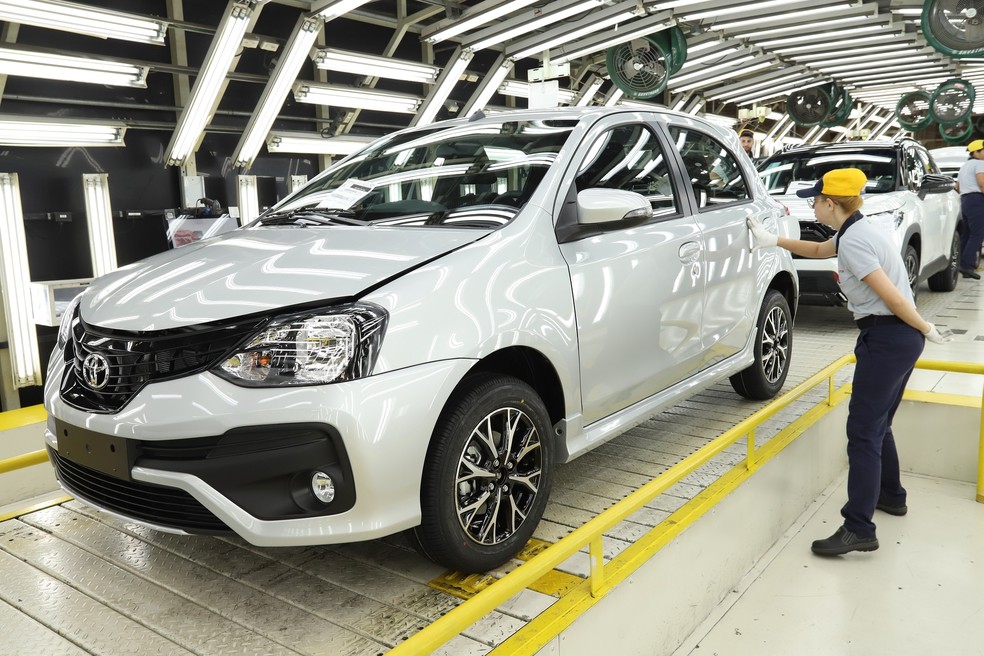 Toyota Etios saiu de produção em 2023 — Foto: Divulgação