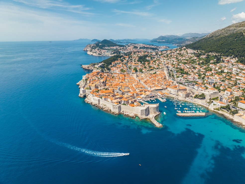 A cidade de Dubrovnik, na Croácia — Foto: Ian.CuiYi/Getty Images