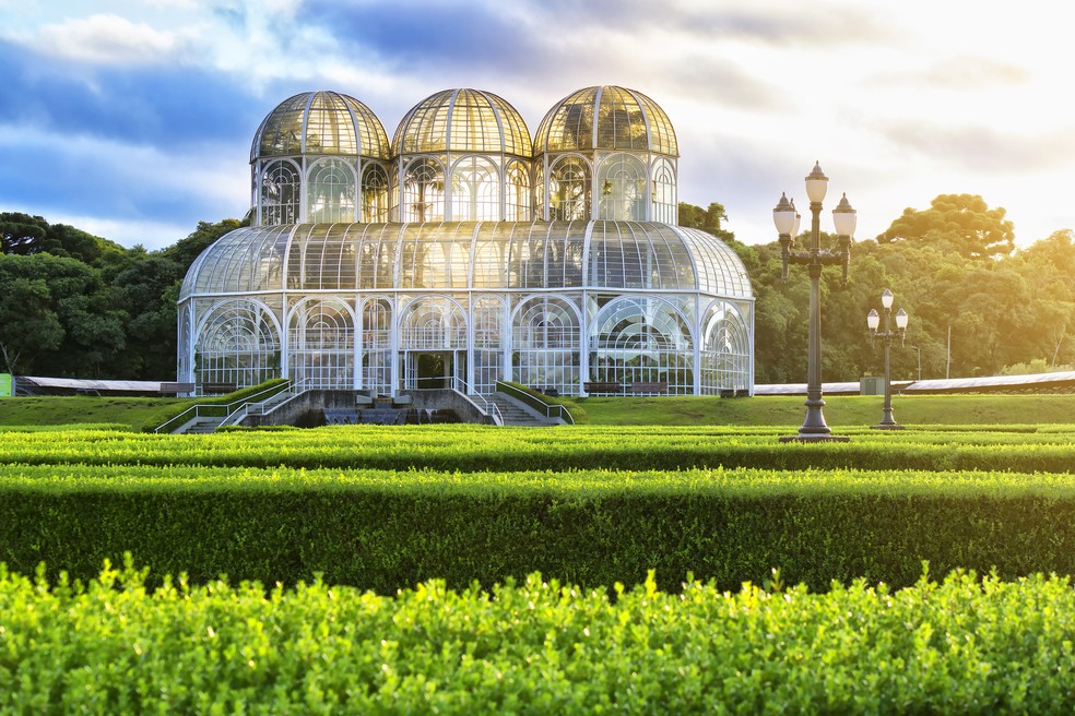 O Jardim Botânico de Curitiba — Foto: Getty Images