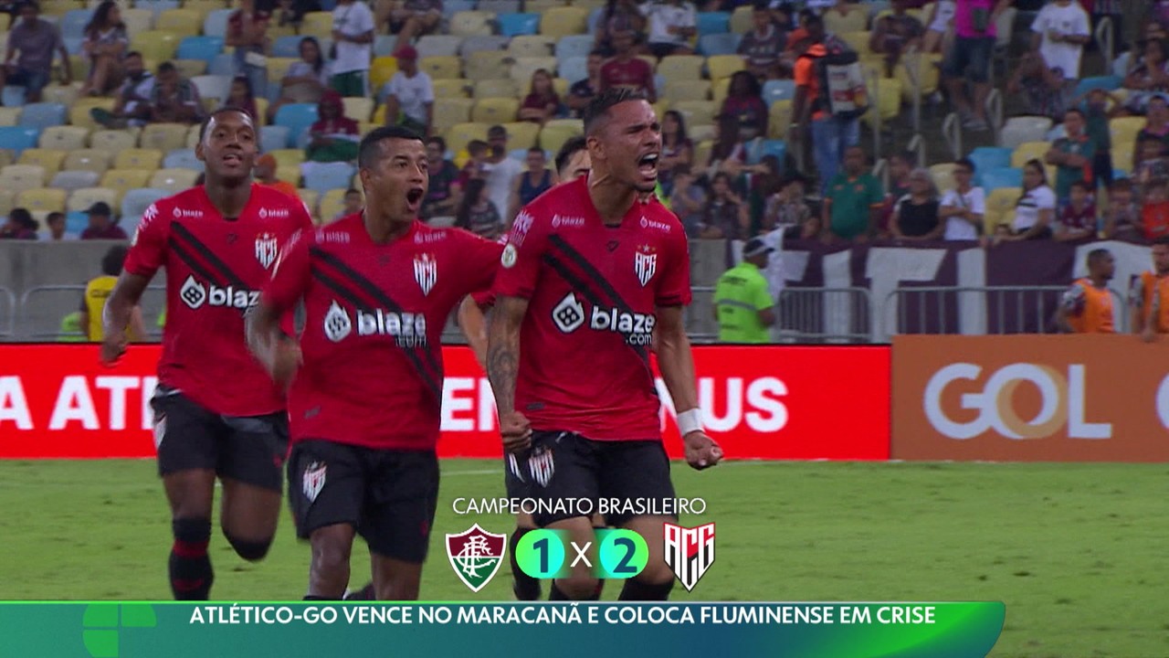 Atlético-GO vence no Maracanã e coloca Fluminense em crise