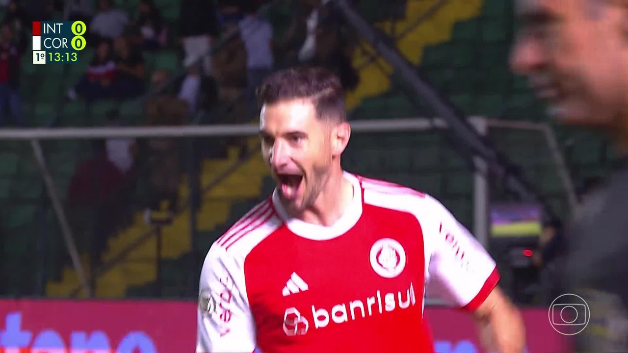 Internacional x Corinthians - Melhores Momentos do 1º Tempo