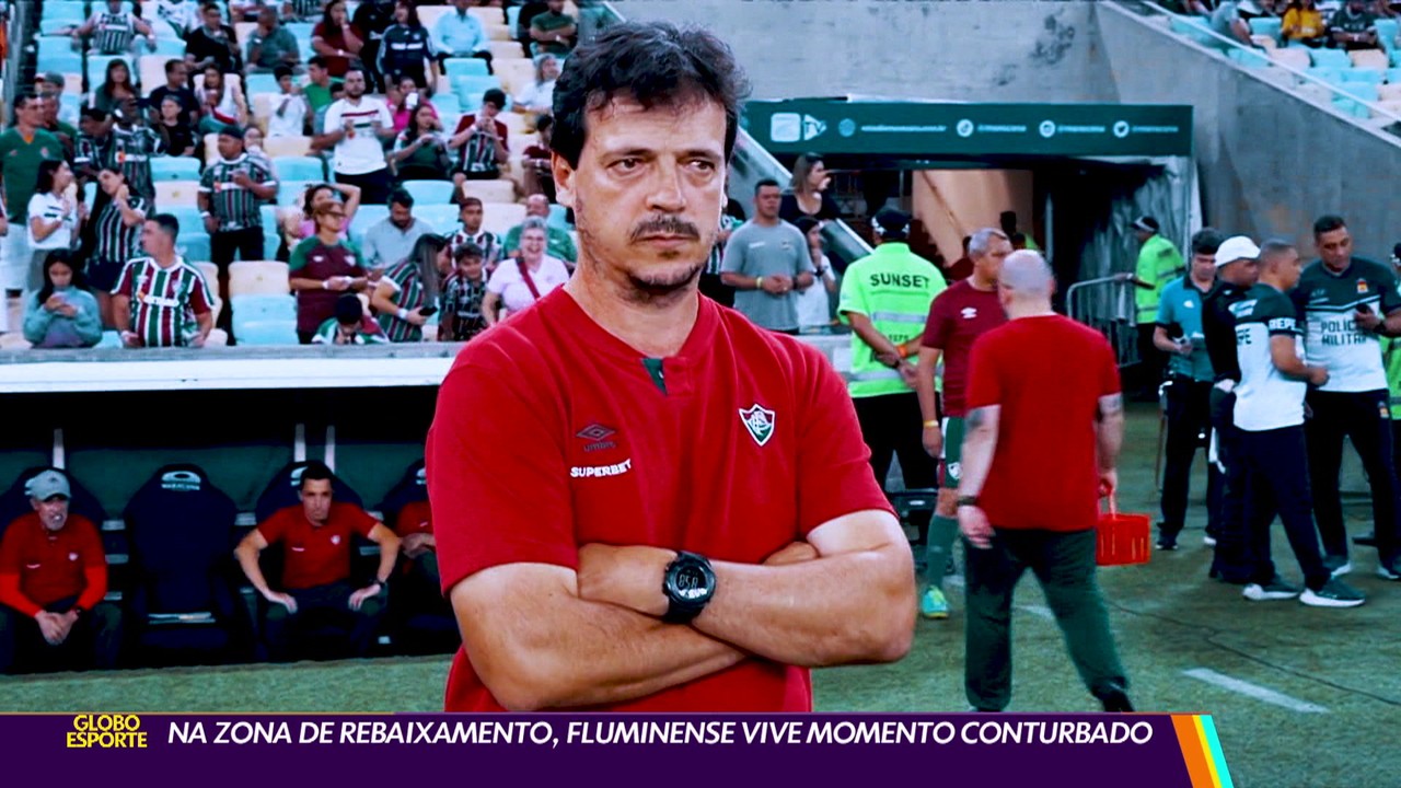 Na zona de rebaixamento, Fluminense vive momento conturbado