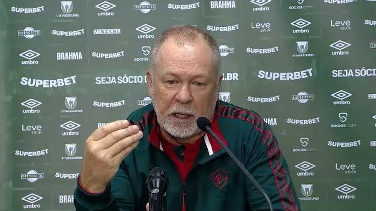 Confira a coletiva de Mano Menezes após a derrota do Fluminense pela Copa do Brasil