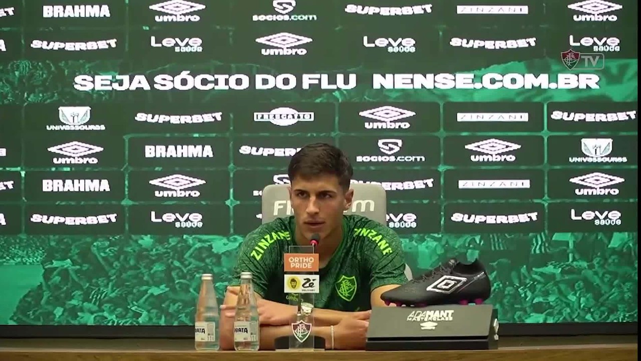 Confira a entrevista coletiva da apresentação oficial de Facundo Beral no Fluminense