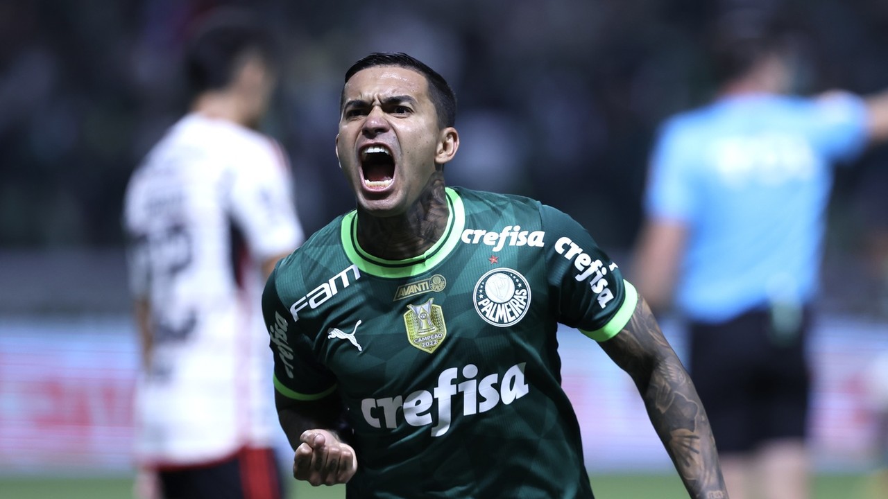 Veja gols e lances de Dudu pelo Palmeiras