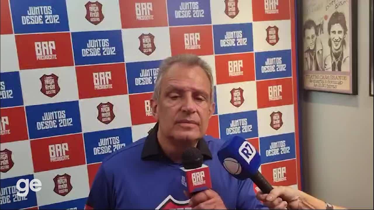 Bap lança candidatura e fala em 'profissionalização dramática' do futebol do Flamengo