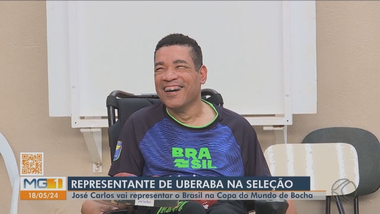 José Carlos Chagas vai representar Brasil no Mundial de Bocha Paralímpica