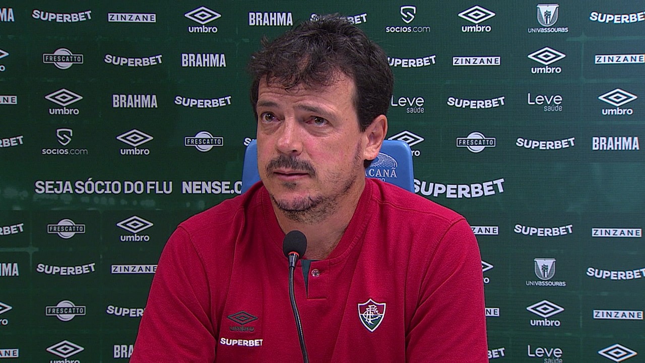 Confira a coletiva de imprensa de Diniz após Fluminense X Atlético-GO