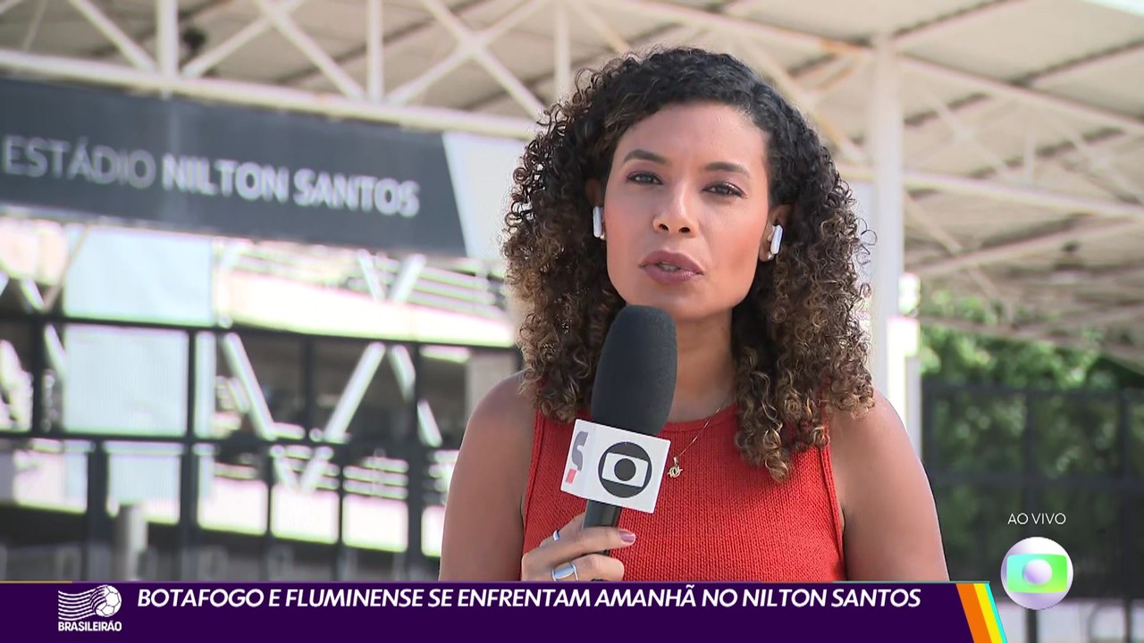 Botafogo e Fluminense se enfrentam amanhã no Nílton Santos