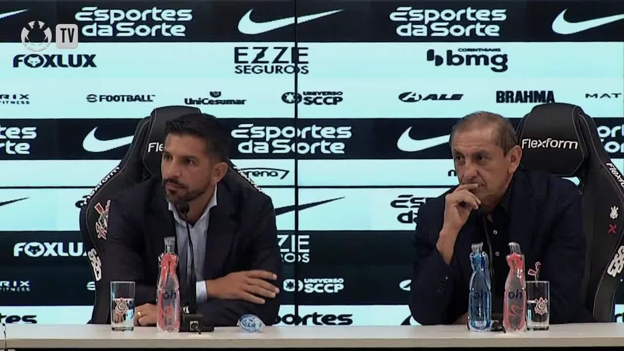 Confira a coletiva de Ramon e Emiliano Díaz após o empate do Corinthians com o Grêmio