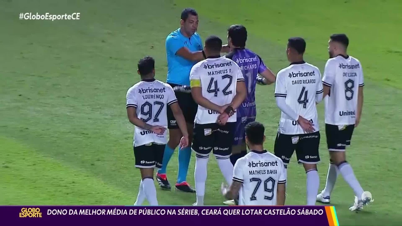 Dono da melhor média de público da Série B, Ceará quer lotar estádio sábado