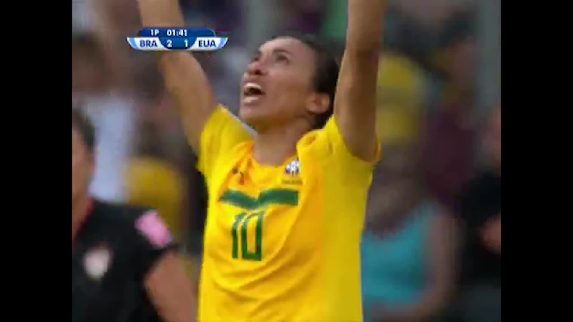 Veja todos os 17 gols de Marta, a maior artilheira das Copas do Mundo