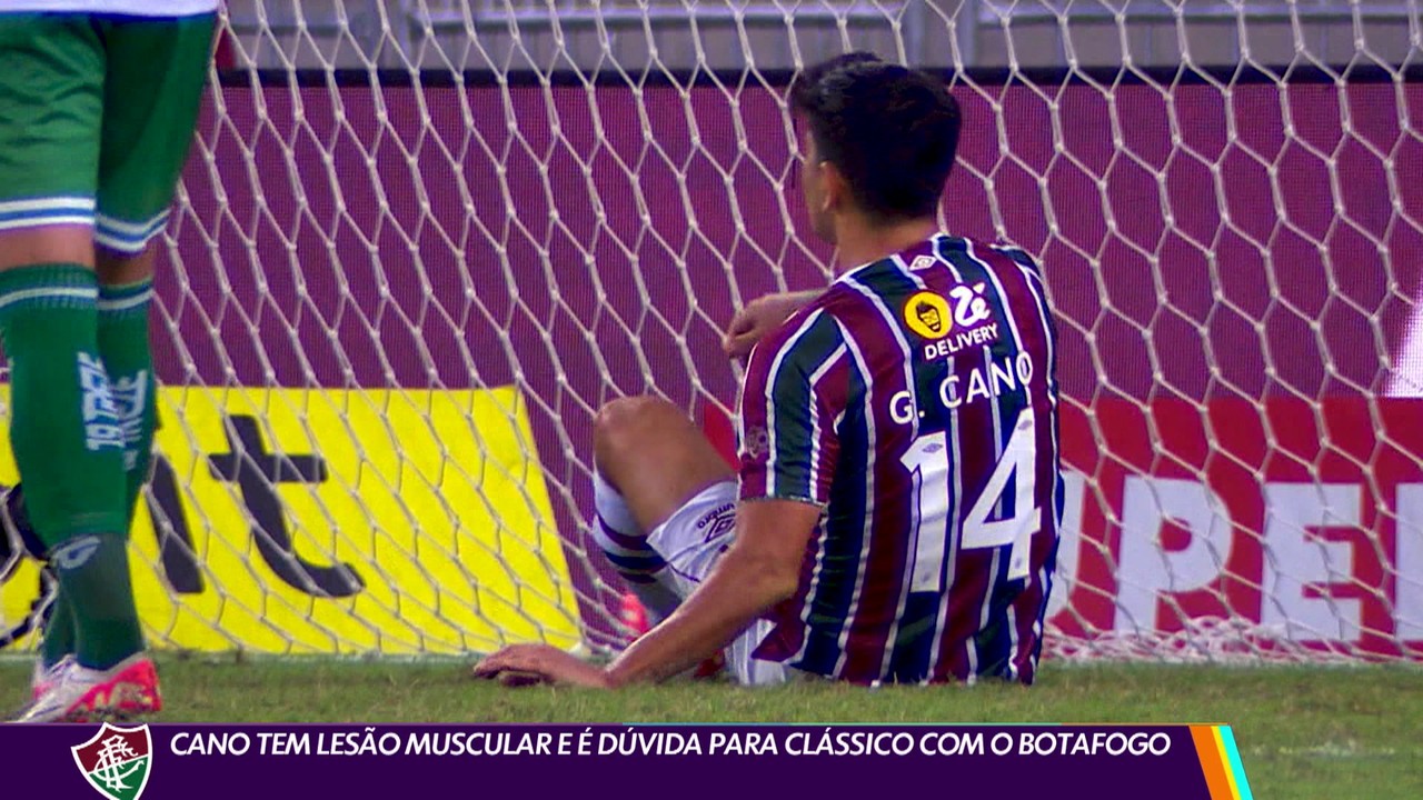 Cano tem lesão muscular e é dúvida para clássico com o Botafogo