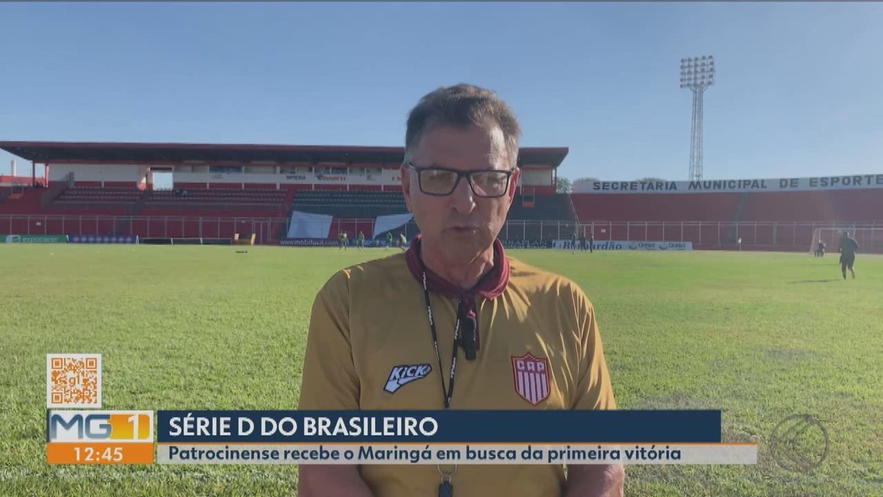 Patrocinense pega Maringá e busca primeira vitória na Série D do Brasileiro