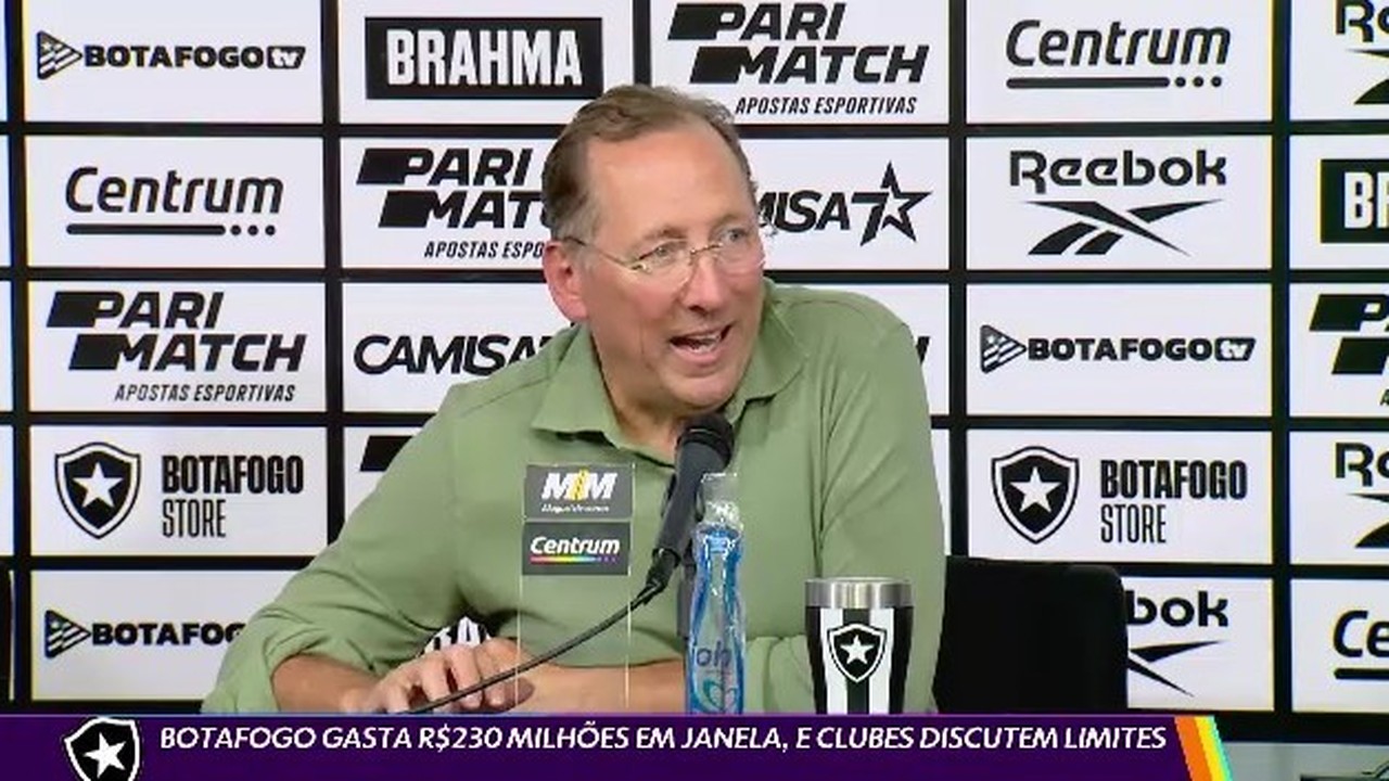 Botafogo gasta R$230 milhões em janela, e clubes discutem limites