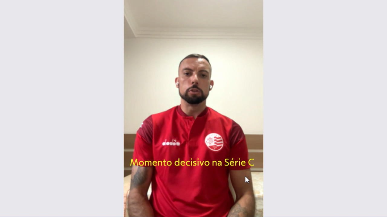 Paulo Sérgio, do Náutico, comenta momentos decisivos na Série C