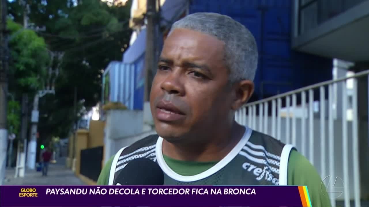 Paysandu não decola e torcedor fica na bronca