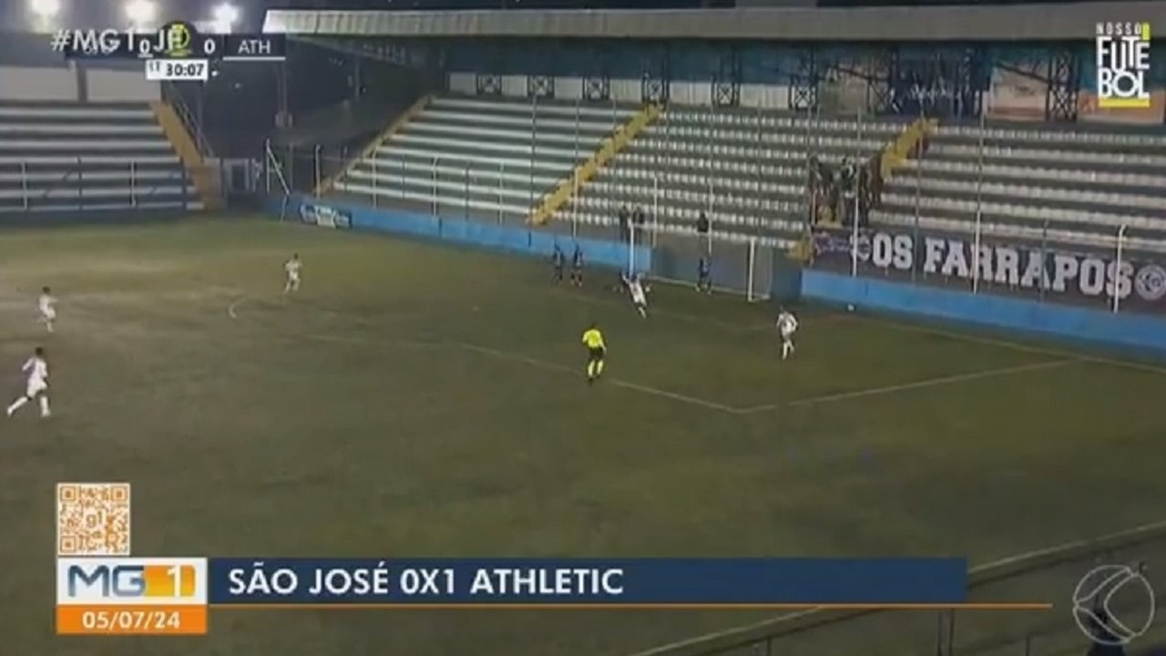 São José-RS 0 x 1 Athletic; veja o gol