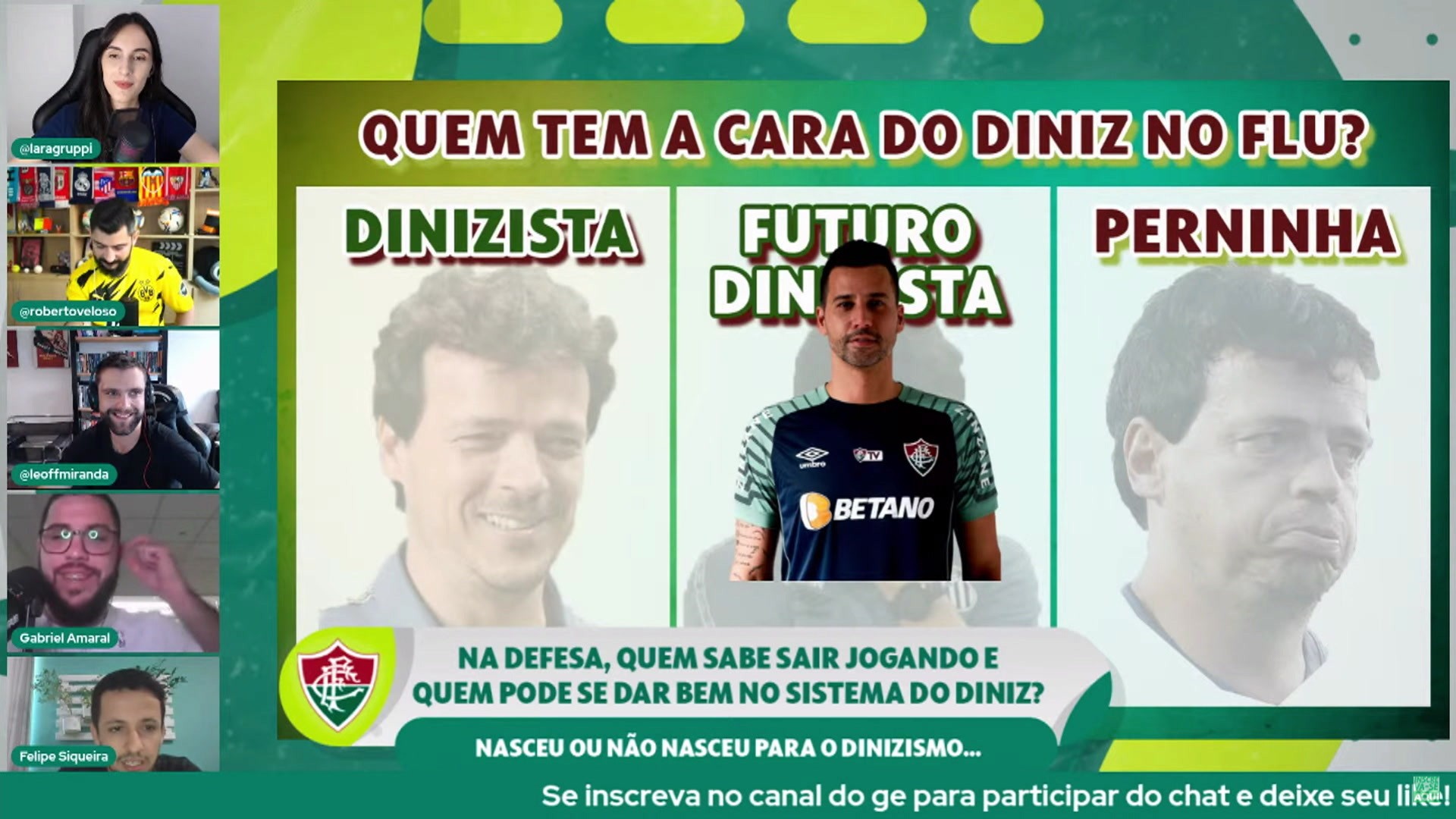 Playlist: quem tem a cara de Diniz no Fluminense? Veja análise em vídeos
