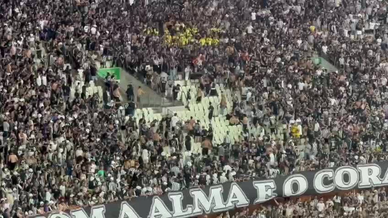 Organizada do Ceará briga em jogo contra Guarani