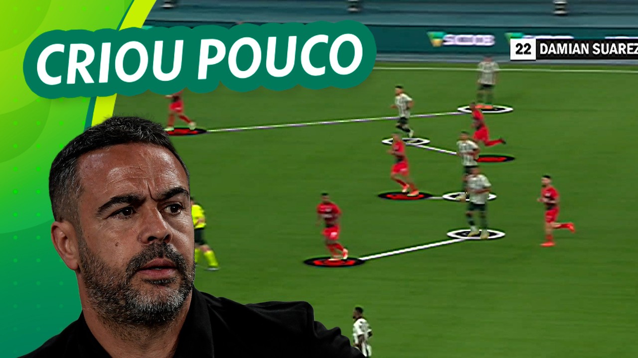 A falta de inspiração do Botafogo no empate contra o Athletico-PR