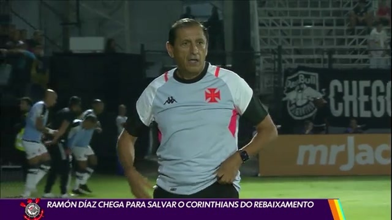 Ramón Díaz chega para salvar o Corinthians no rebaixamento
