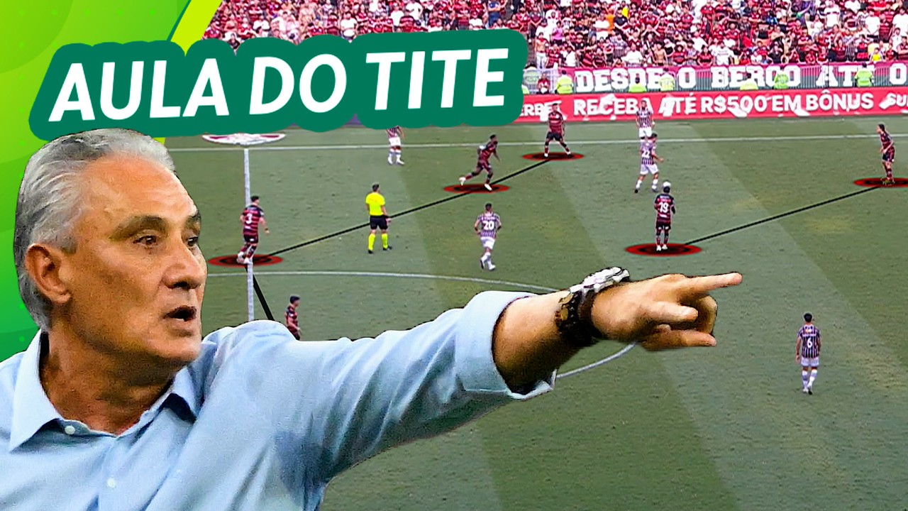 Entenda a aula de pressão do Flamengo sobre o Fluminense